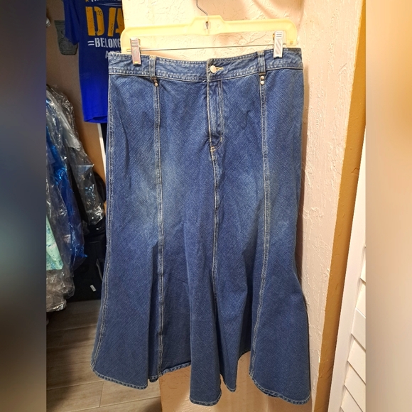 Live a Little Jean Skirt. NWOT - Picture 1 of 6